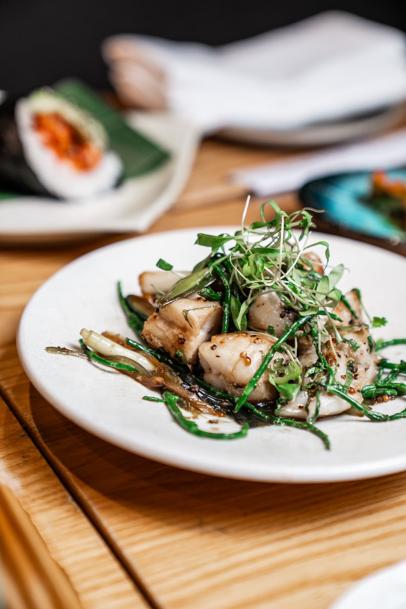 Grilled Monkfish