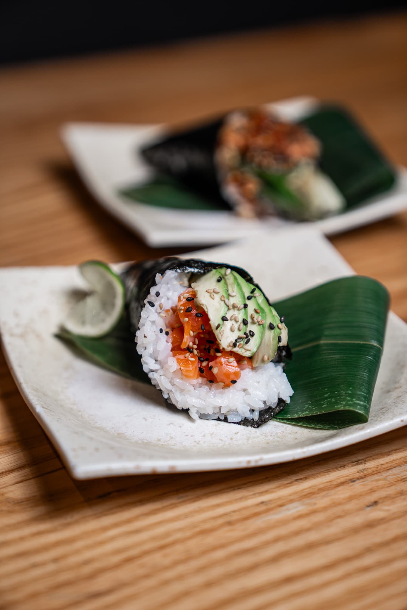 Salmon & Avocado Temaki